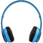 Беспроводные/проводные наушники Ergolux ELX-BTHP01-C06 синий, накладные, Bluetooth + проводной, до 8 ч, фото4