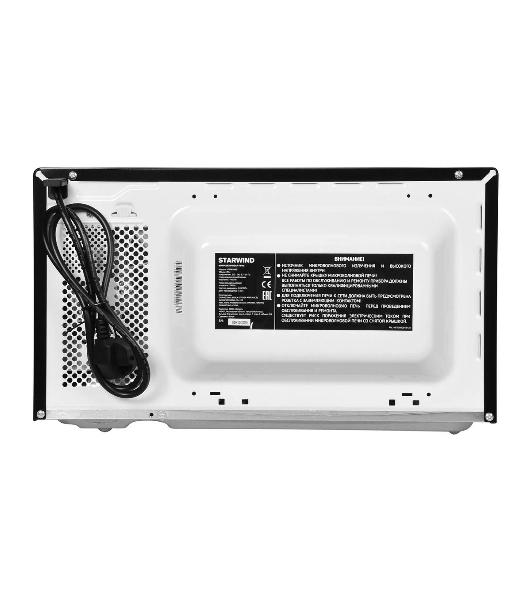 Микроволновая печь Starwind SWM5420 черный, 20 л, 700 Вт, переключатели - поворотный механизм