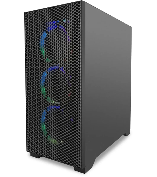 Компьютер IRU Tactio 510B7GP TWR i7 14700F (2.1) 64Gb SSD1Tb RTX5070 12Gb FreeDOS GbitEth 750W черный (RUS) (2146245)
