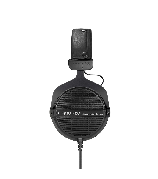 Проводные наушники Beyerdynamic DT 990 PRO Black Limited Edition черный, полноразмерные, открытая конструкция