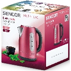 Электрочайник Sencor SWK 1774RD красный, 1.7 л, 2150 Вт, скрытый нагревательный элемент, фото2