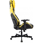 Кресло игровое Knight Thunder 5X черный/желтый эко.кожа крестов. металл, фото9