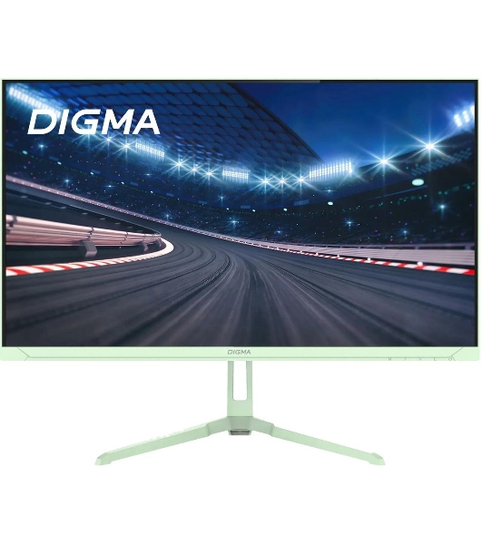 Монитор 23.8' Digma Overdrive 24P410F IPS 1920x1080, 200 Гц, 1 мс, 16:9, 300 кд/м², HDMI 2.0, DP 1.4, 3.5 Jack, USB 2.0, FreeSync, G-Sync, HDR10, мятный