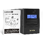 Источник бесперебойного питания ExeGate Smart LB-850.LCD.AVR.2SH (850VA/510W, LCD, AVR, 2*Schuko, батарея 12V 9Ah, черный), фото9