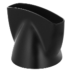 Фен GA.MA GH0201 EOLIC MINI CX черный, 1600 Вт, компактный, ионизация, фото3