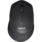 Мышь беспроводная Logitech M330 SILENT PLUS черный, 1000 dpi, радиоканал, USB, кнопки - 3, фото2