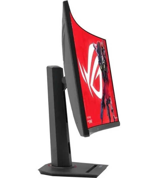 Монитор 31.5' ASUS ROG Strix XG32WCS черный VA 2560x1440, 180 Гц, 1 мс, 16:9, 400 кд/м2, 1xHDMI, 1xDP, 1xUSB-C, изогнутый