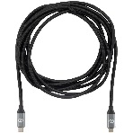 Кабель Digma D-Type-C-USB3.2-3m D-TYPE-C-USB3.2-100W-4K-3M 3м черный, фото2