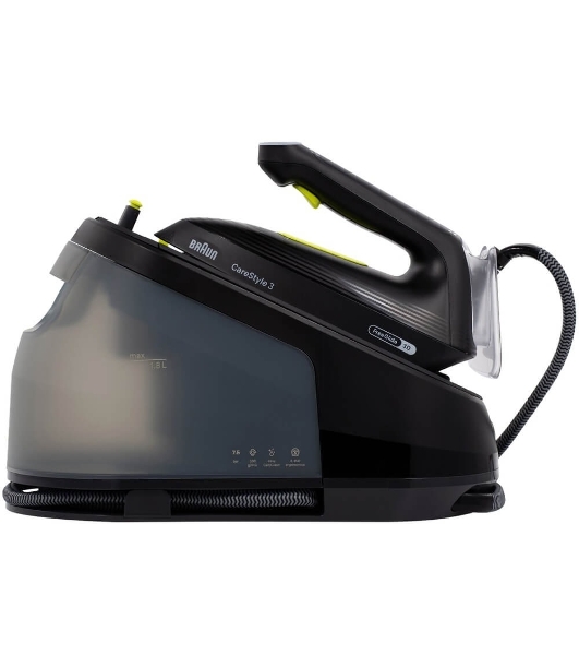 Парогенератор Braun IS3257BK черный, 2200 Вт, 130 г/мин, 500 г/мин, 1800 мл