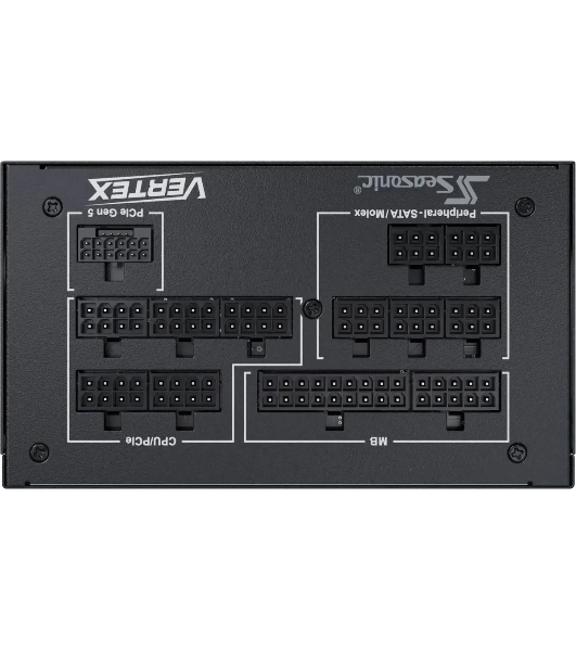 Блок питания Seasonic ATX 1200W VERTEX PX-1200 80 PLUS platinum (20+4pin) APFC 135мм fan 18xSATA Cab Manag RTL
