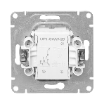 Механизм выключателя EKF UP1-SWA-20 Эпика двухклавишный, алюминий, фото3