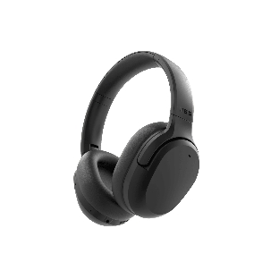 Беспроводные наушники MEG HEA400BL, Bluetooth 6.0, до 75 ч, ANC Hybrid, Multipoint, черный