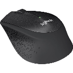 Мышь беспроводная Logitech M330 SILENT PLUS черный, 1000 dpi, радиоканал, USB, кнопки - 3, фото3