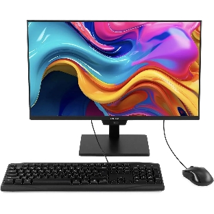 Моноблок Digma Action 23.8' Full HD N95 (1.7) 8Gb SSD 256Gb UHDG CR Windows 11 Pro GbitEth WiFi BT 60W клавиатура мышь Cam черный 1920x1080