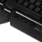 Клавиатура проводная A4Tech Bloody B310N черный USB Multimedia for gamer LED (подставка для запястий) (B310N), фото2