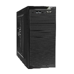 Компьютерный корпус Minitower ExeGate EX272748RUS QA-412U Black, mATX, (XP600, Black, 120мм), 2хUSB+2хUSB 3.0, Audio, фото 1