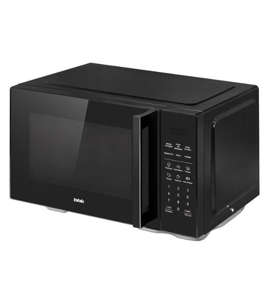 Микроволновая печь BBK 23MWS-852S/B черный, 23 л, 800 Вт, переключатели - сенсор