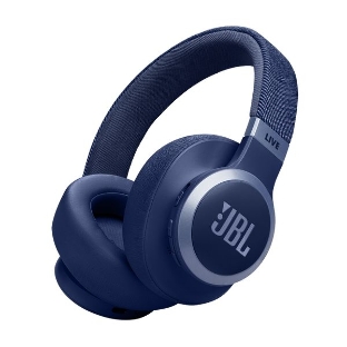 Беспроводные/проводные наушники JBL Live 770NC синий, полноразмерные, Bluetooth 5.3 + проводной, адаптивное шумоподавление, до 65 ч