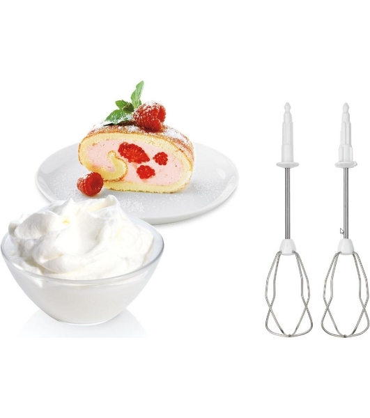 Миксер ручной Bosch MFQ36470 450 Вт, белый