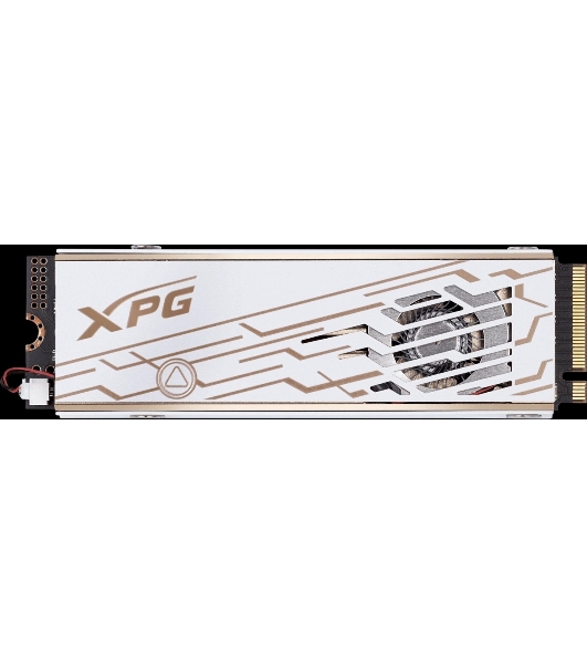 Накопитель SSD ADATA XPG MARS 980 PRO, 1000Gb, M.2(22x80мм), NVMe, PCIe 5.0 x4, 3D NAND, R/W 14000/10000Mb/s, IOPs 1 600 000/1 650 000, TbW 740, DWPD 0.4, with Heat Sink (5 лет)