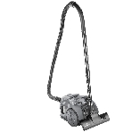 Пылесос Eurostek EVC-3011 серебристый/серый, 400/2600 Вт, уборка сухая, пылесборник контейнер 2.5 л, фото3