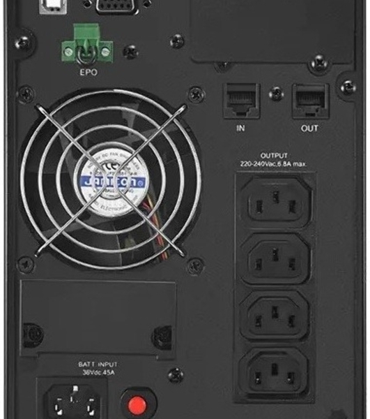 Источник бесперебойного питания CyberPower OLS1500E/1500 ВА/1350 Вт/4 x IEC C13