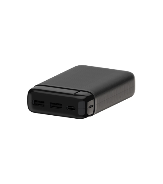 Внешний аккумулятор Maxvi PB10-07 10000 мАч, 2A, 2хUSB/Type-C/MicroUSB