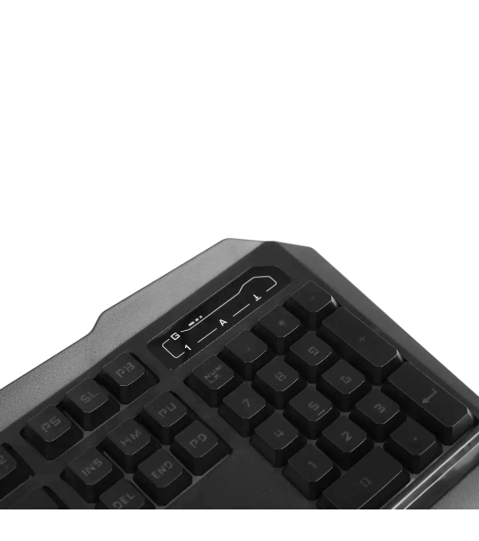 Клавиатура проводная A4Tech Bloody B310N черный USB Multimedia for gamer LED (подставка для запястий) (B310N)