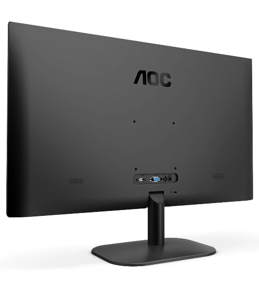 Монитор 27' AOC 27B2DM, VA 1920x1080, 75 Гц, 4 мс, 16:9, 250 кд/м², 1xHDMI, 1xDVI-D, 1xVGA, 1x3.5 мм, черный