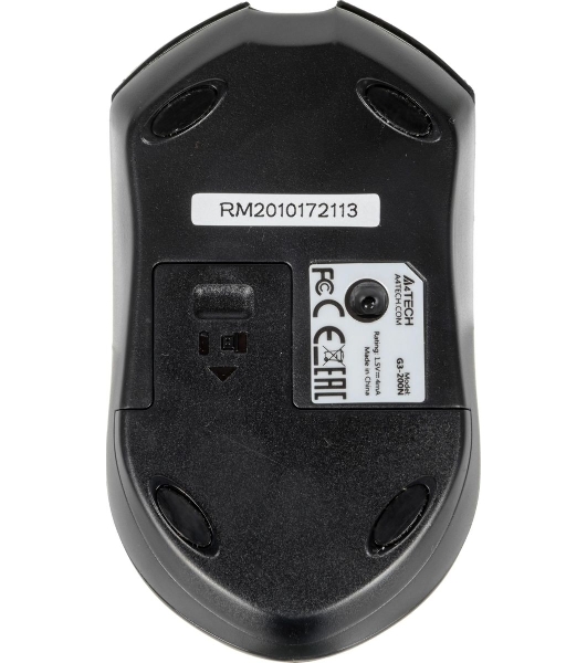 Комплект клавиатура+мышь A4Tech 4200N беспроводной, USB, 1000 DPI, чёрный