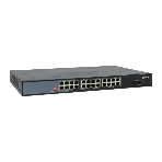 Коммутатор EKF TSX-U-2GX/SFP-24GTP-R, 24×1 Гбит/с PoE + 2×1 Гбит/с SFP, неуправляемый, фото 1