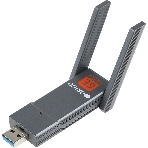 Сетевой адаптер Wi-Fi Origo OW1800M, AX1800, USB 3.0, (ант.внеш.несъем.) 2ант., фото 1