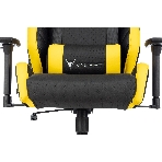 Кресло игровое Knight Thunder 5X черный/желтый эко.кожа крестов. металл, фото12