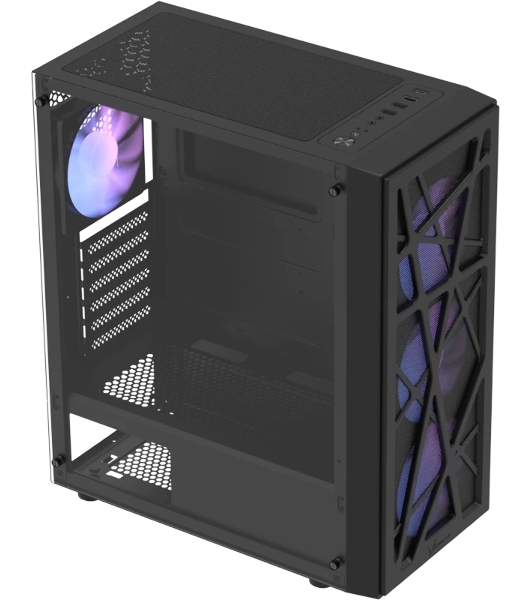 Корпус Formula Mana AR V2 Black, Midi-Tower, чёрный, 3 x 120 мм