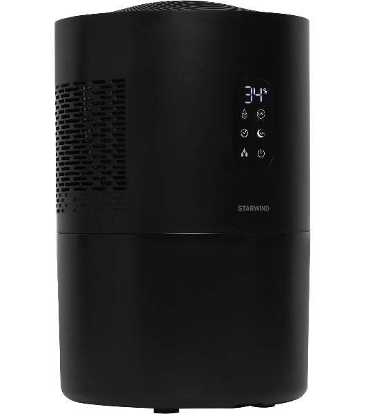 Мойка воздуха Starwind SAW5530 черный, 40 м², 4.5 л, фильтрация, ароматизация