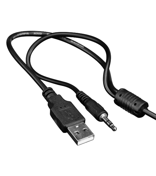 Веб-камера OKLICK OK-C8825 640x480, 30 кадр/с, USB Type-A, микрофон, черный/белый