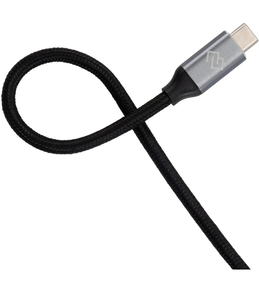 Кабель Digma D-Type-C-USB3.2-3m D-TYPE-C-USB3.2-100W-4K-3M 3м черный
