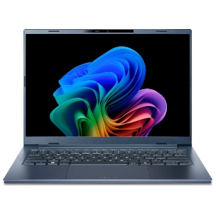 Ноутбук Acer Swift Go 14 AI SFG14-75-746M Intel Core Ultra 7 258V/32Gb/SSD1Tb/14'/OLED/WUXGA/1920x1200/60Hz/NoOS/Blue/1.25kg (NX.JNBCD.009)