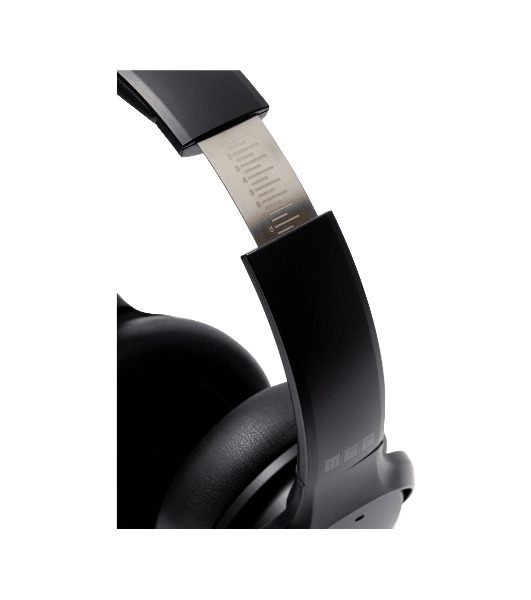 Беспроводные наушники MEG HEA400BL, Bluetooth 6.0, до 75 ч, ANC Hybrid, Multipoint, черный