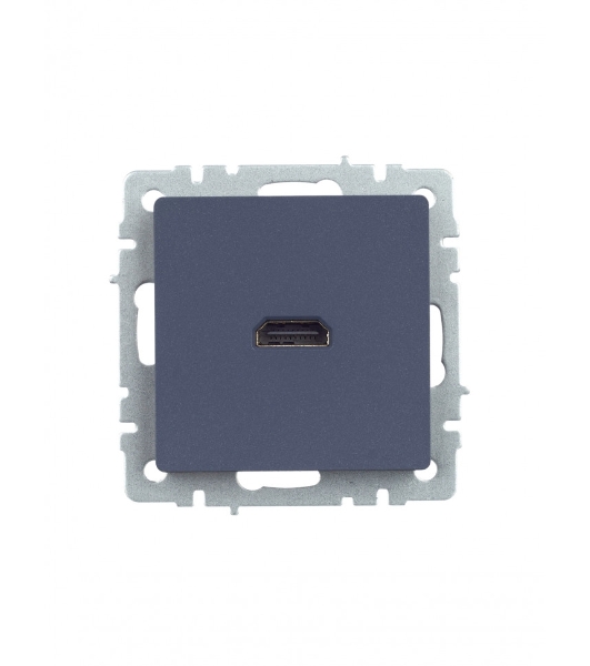 Розетка HDMI IEK BRITE РHDMI-0-БрМ маренго