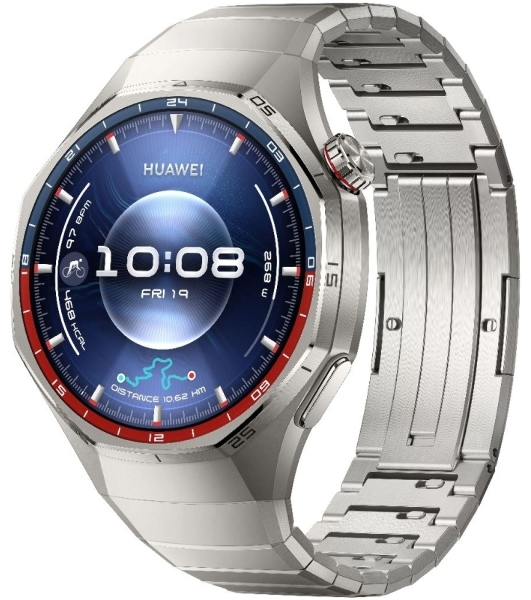 Умные часы HUAWEI Watch GT 6 Pro ATM-B29, 1.47' AMOLED, Wi‑Fi, Bluetooth, NFC, 5 ATM/IP69, титан