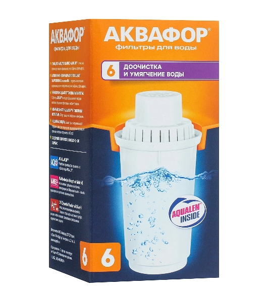 Картридж Аквафор В6 (В100-6) ресурс 300 л