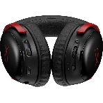 Гарнитура HyperX Cloud III S Wireless чёрный/красный, беспроводная, радиоканал, до 120 ч, съёмный микрофон, совместимость с PS5, фото2