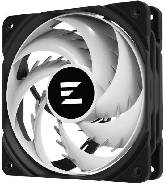 Вентилятор для корпуса Zalman ZM-AF120 ARGb черный, 120 мм, 2000 об/мин, 29.7 дБ, 4 pin