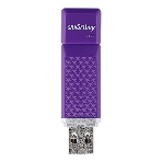 Флешка USB Smartbuy Quartz Violet (SB32GbQZ-V), 32Gb, USB 2.0, R/W 25/15, фиолетовый, фото4