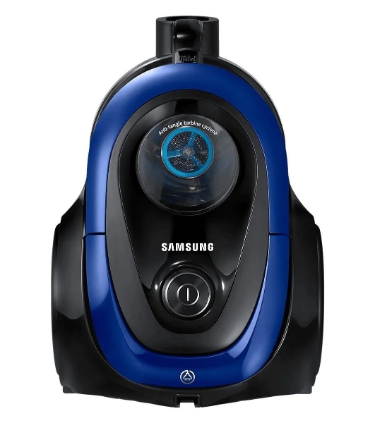 Пылесос Samsung VC18M21A0SB/EV синий/черный, 380/1800 Вт, уборка сухая, пылесборник контейнер 1.5 л