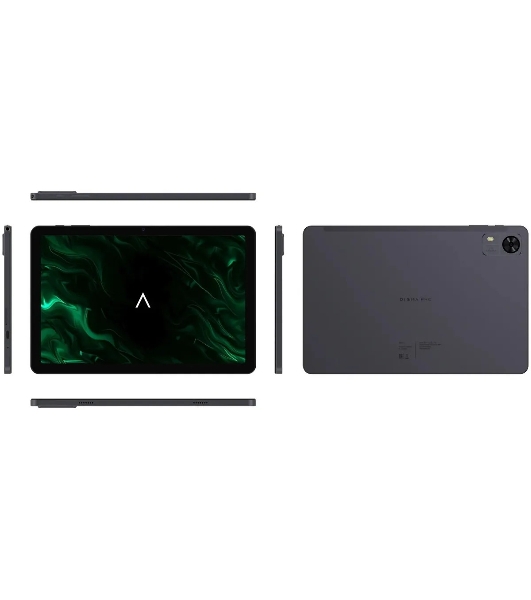 Планшет Digma Pro Zoom T606, 10.1', 8Gb, 256Gb, 3G, LTE, Android 14, темно-серый