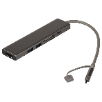 Док-станция Qumo Dock 7 HB-0008, USB Type-C, PD/HDMI/USB 3.0/SD/Micro SD, USB Type-C, фото 1