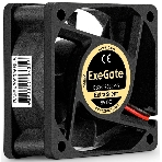 Вентилятор корпусной ExeGate ExtraSilent ES06025S2P-5, 60 мм, 2300 об/мин, 18 дБ, 2-pin, без подсветки, фото 1