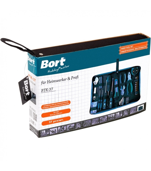 Набор ручного инструмента Bort BTK-37